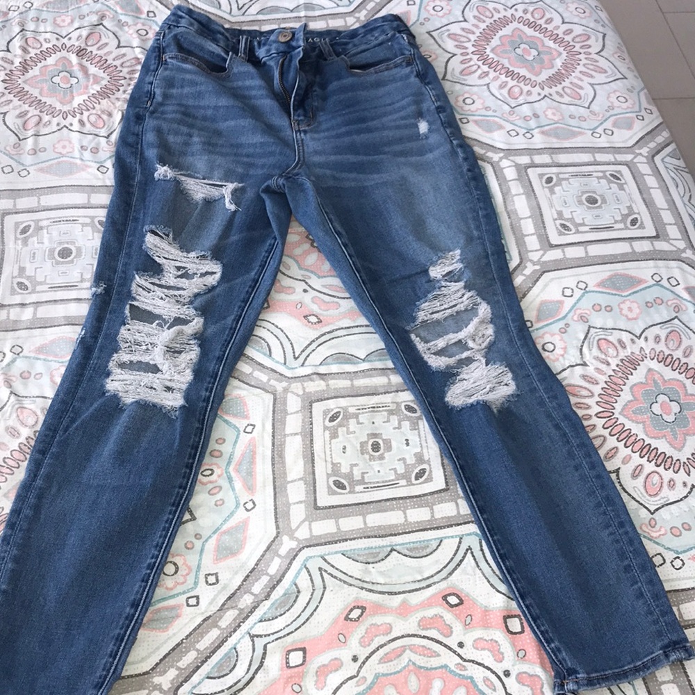 American Eagle curvy hi-rise jegging